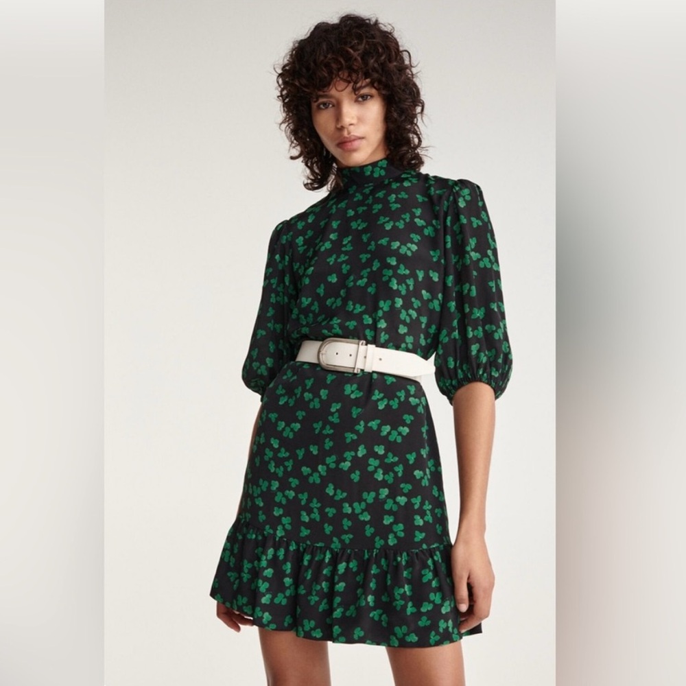 The Kooples Naive Flowers Mini Dress